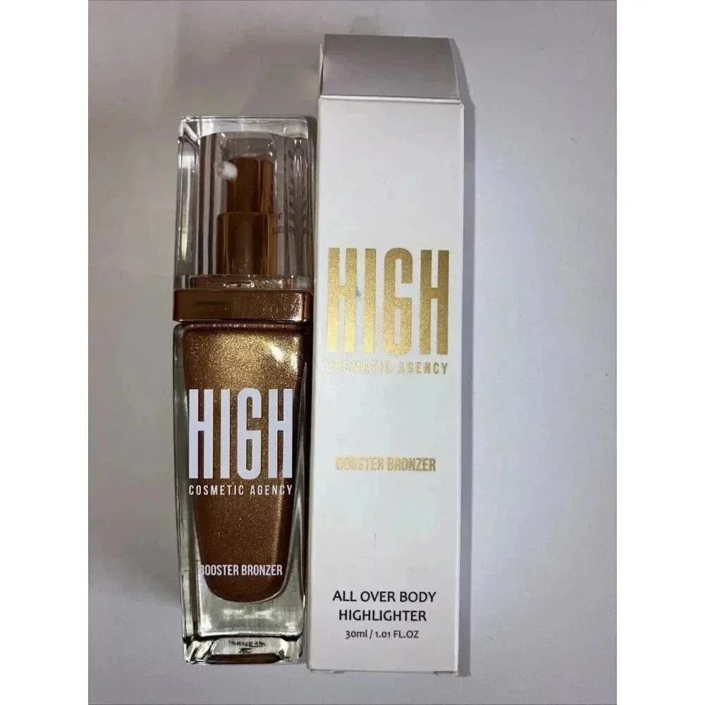 High Cosmetic Agency All Over Highlighter Booster Bronzer. New